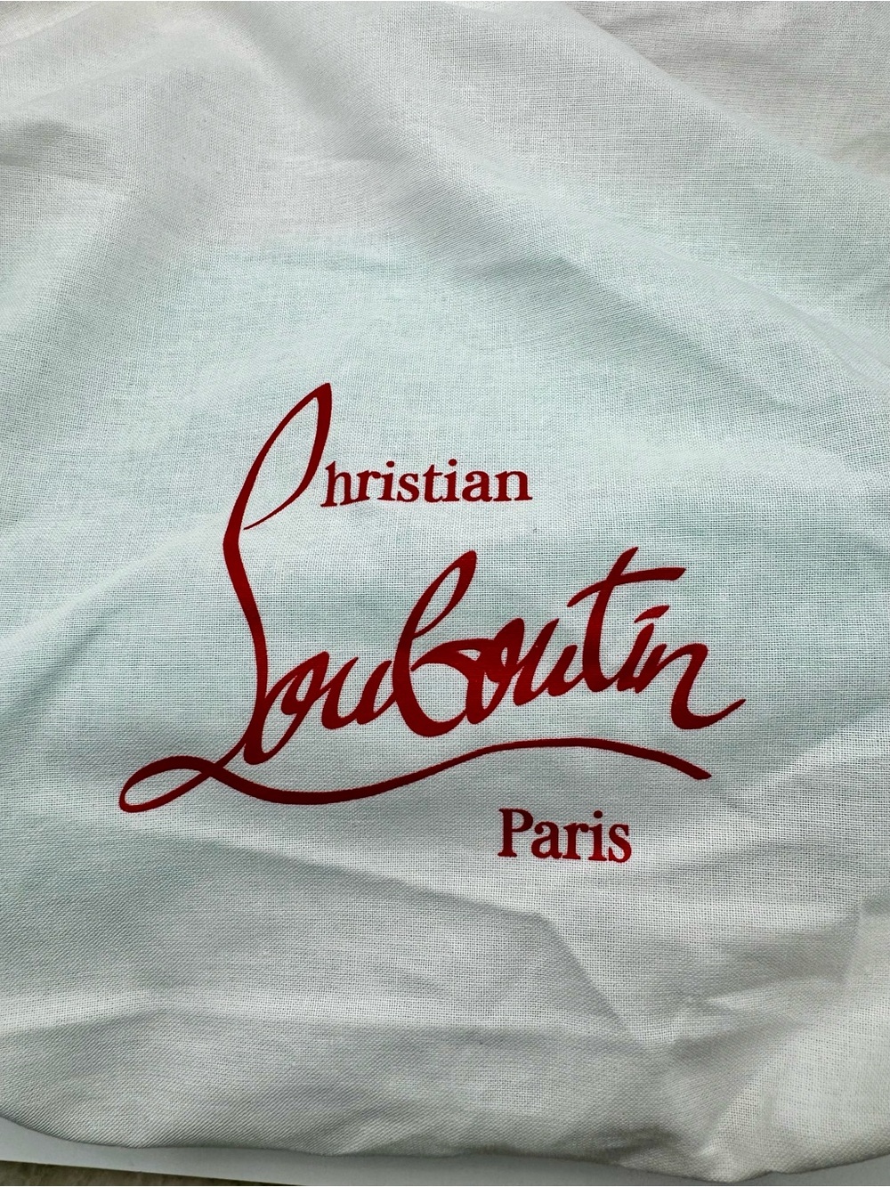 Christian Louboutin Loubitwist Specchio Metallic Iceburg Bag with Silver Chain - Picture 14 of 15